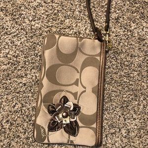 Coach wristlet
